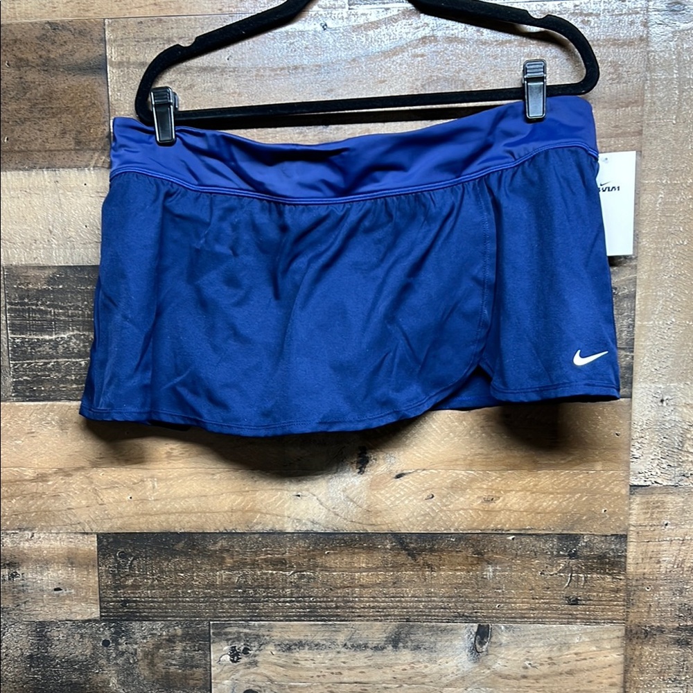 NWT Nike Blue Skort 2XL Plus Swim short Skirt Tennis Golf Sport‎